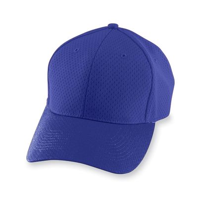 Augusta Sportswear Athletic Mesh Cap Purple OS