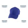 Augusta Sportswear Athletic Mesh Cap Purple OS view 2