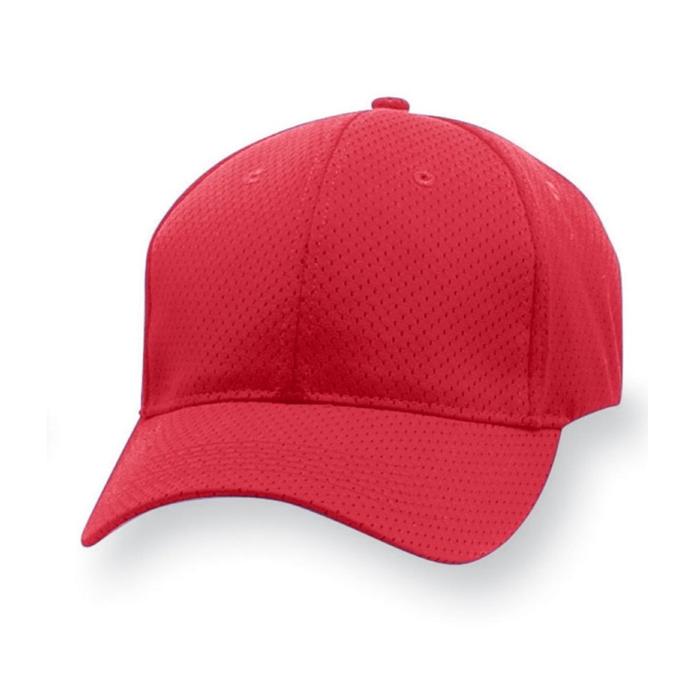 Augusta Sportswear Sport Flex Athletic Mesh Cap Red Large/X-Large