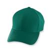 Augusta Sportswear Athletic Mesh Cap Dark Green OS view 1