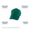 Augusta Sportswear Athletic Mesh Cap Dark Green OS view 2