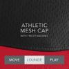 Augusta Sportswear Athletic Mesh Cap Black/Red OS view 3