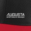 Augusta Sportswear Athletic Mesh Cap Black/Red OS view 4