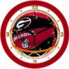 Georgia Bulldogs Slam Dunk 11.5" Basketball Theme Wall Clock view 1