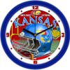 SunTime Kansas Jayhawk - Football Helmet Wall Clock view 1