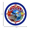 SunTime Kansas Jayhawk - Football Helmet Wall Clock view 3