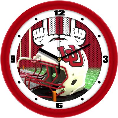 SunTime Utah Utes - Football Helmet Wall Clock