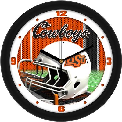 SunTime Oklahoma State Cowboys - Football Helmet Wall Clock
