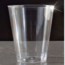 Clearware 16 oz Crystal Clear Plastic Tall Glasses