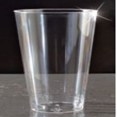 Clearware 16 oz Crystal Clear Plastic Tall Glasses