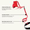 FINIS Swim Parachute Resistance Training Equipment (8 Inch, Red) view 4