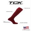 TCK Soccer Socks Multisport Tube MS (Cardinal, X-Small) view 3