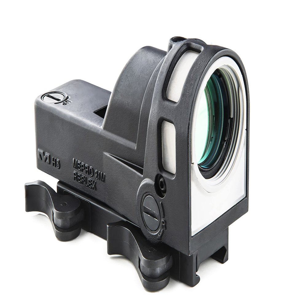 Meprolight M21 Triangle Day/Night Tritium Illum Reflex Sight w/Picatinny Rail Adapter 0626410