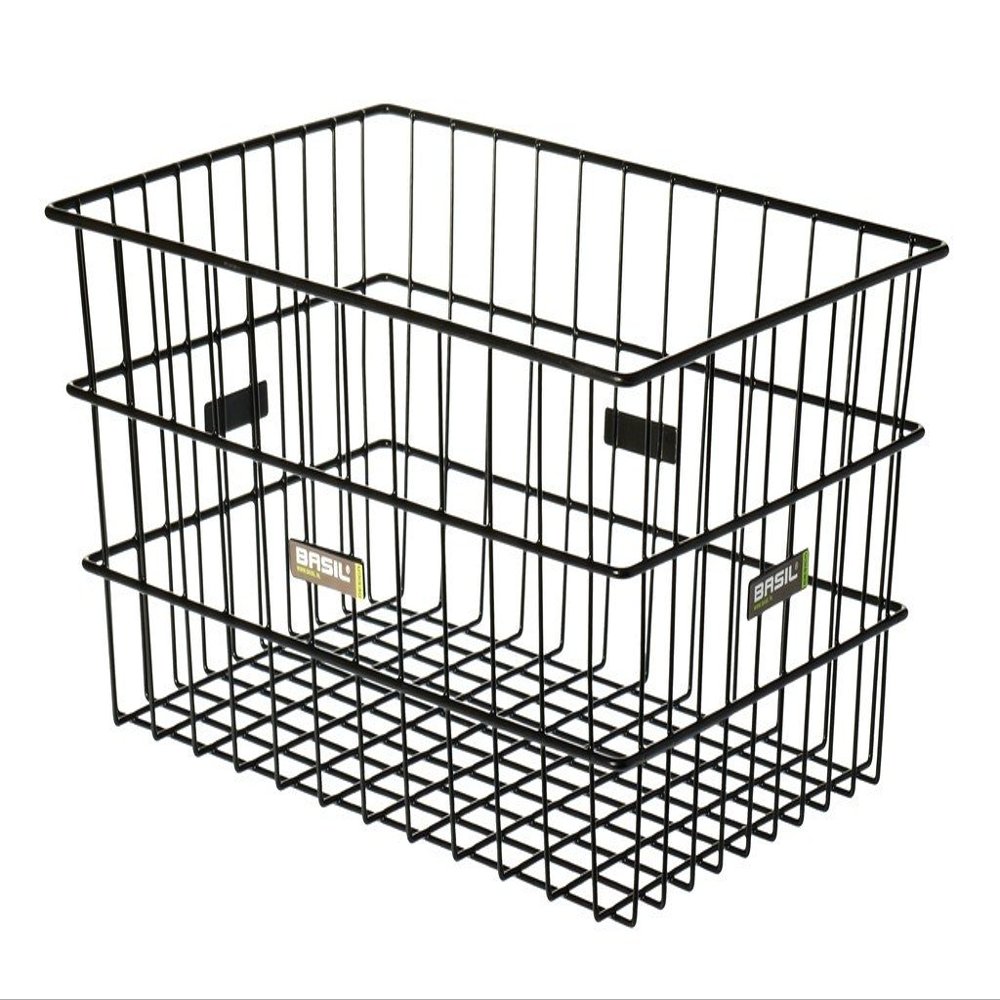 Basil Zembla Bicycle Basket Black Gray
