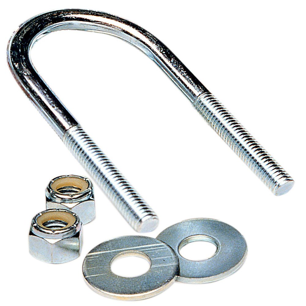 TowZone 86831 Zinc Plated U-Bolt