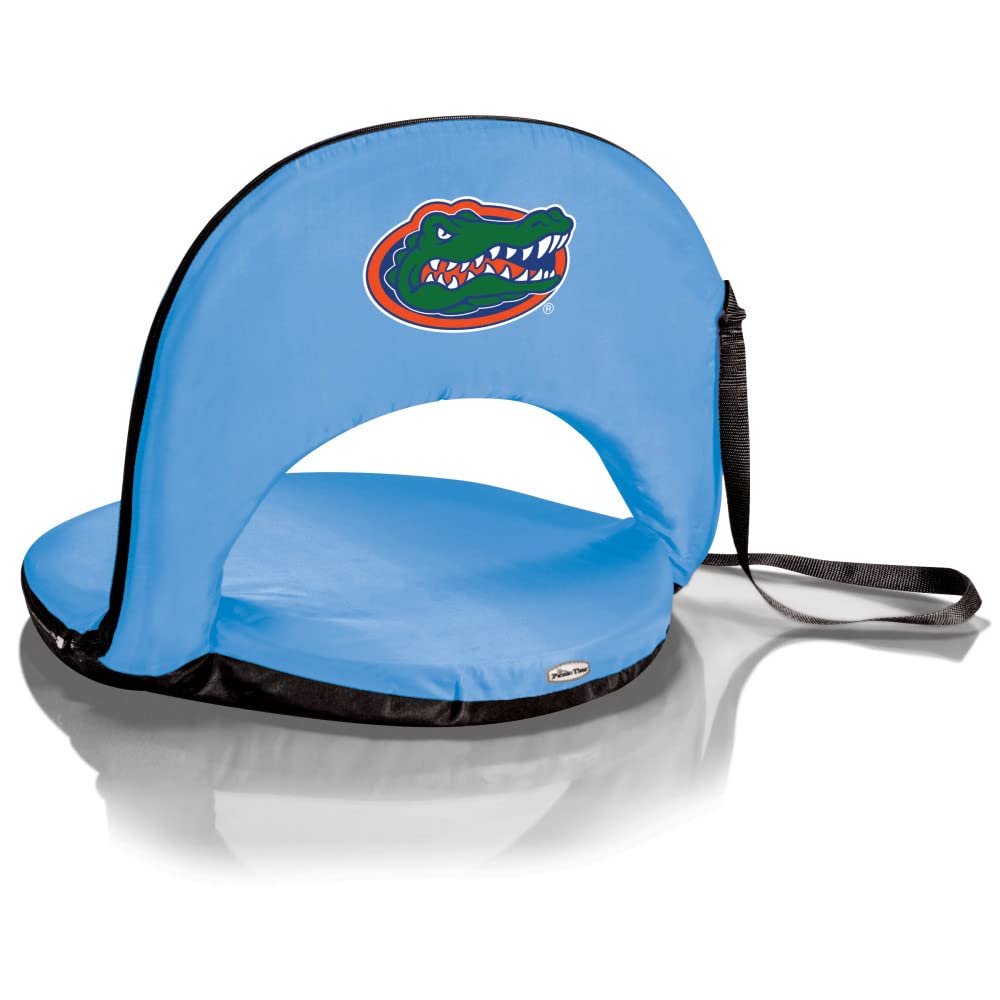 PICNIC TIME Florida Gators - Oniva Portable Reclining Seat, (Sky Blue)
