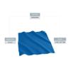 Augusta Sportswear Cotton Bandana, Royal, OS view 2
