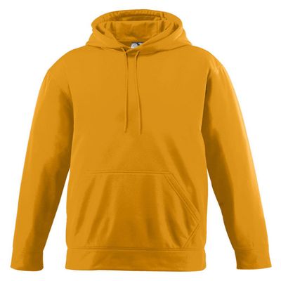Augusta Sportswear Mens' Wicking Fleece Hood Sweatshirt XL Gold