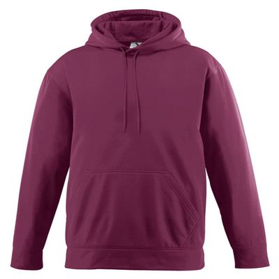 Augusta Sportswear Wicking Fleece Hoodie S Maroon