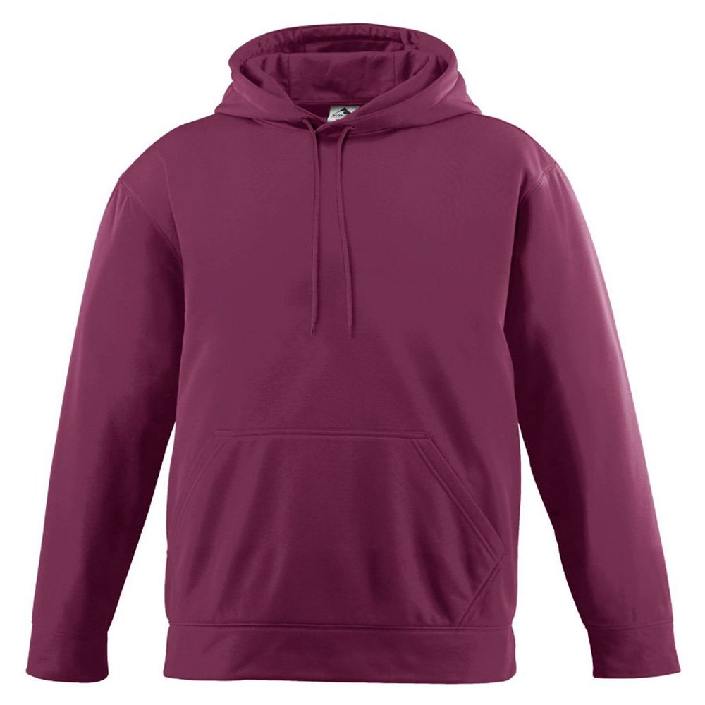 Augusta Sportswear Wicking Fleece Hoodie S Maroon