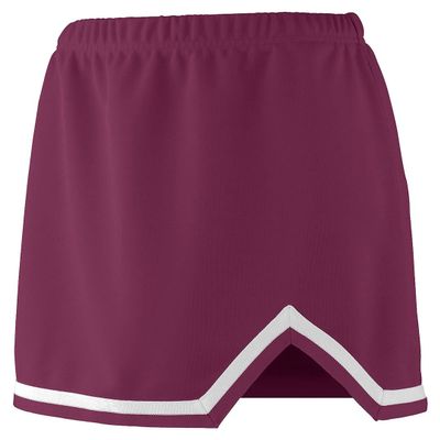 Augusta Sportswear Girls' Energy Skirt XS Maroon/White