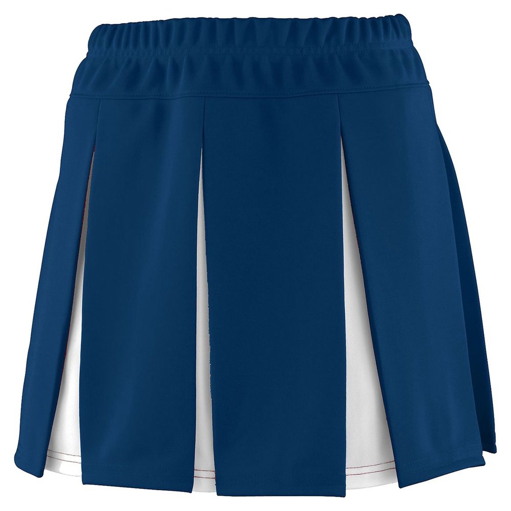 Augusta Sportswear Girls' Liberty Skirt XS Navy/White