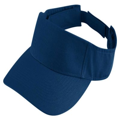 Augusta Sportswear Youth Sport Twill Visor OS Navy