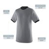 Augusta Sportswear Mens Ringer T-Shirt  Soft Jersey Knit Tee with Contrast Collar, Cuffs, and Classic Set-in Sleeves RI view 4