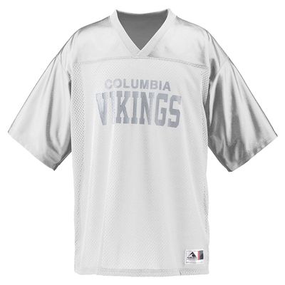 Augusta Sportswear Stadium Replica Jersey, White, Medium