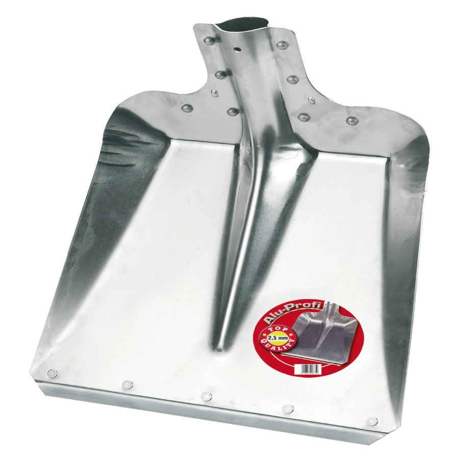 Kerbl 2977 Professional Aluminium Shovel Size 7 Aluminium Shovel with Edge 2.5 mm