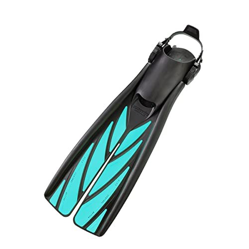 ATOMIC AQUATICS SplitFins, Open Heel | Ideal for Scuba Diving and Snorkeling | Unique SplitFin Design Provides More Efficiency, Power, Thrust, and Speed Than Traditional Paddle fins | Pink, L