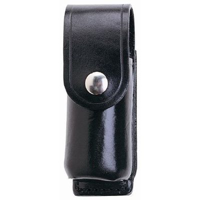 Aker 575 Enclosed MK III Mace Holder - Snap On - Nickel Snap/Plain Finish