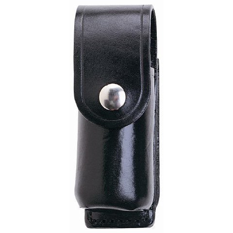 Aker 575 Enclosed MK III Mace Holder - Snap On - Nickel Snap/Plain Finish