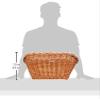 Basil Dublin  2016 Front Bicycle Basket For Handlebar Basket  Brown view 3