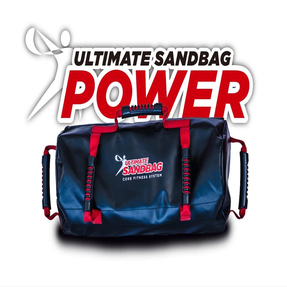 Ultimate Sandbag Training- Power Package-Adjustable Fitness Sandbag 10-40 pounds Heavy Duty Workout Sandbag for Exercise and Crossfit