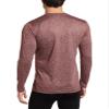 Mizuno Men's Inspire Long Sleeve Blank Tee, Red, Small view 2