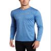 Mizuno Men's Inspire Long Sleeve Blank Tee, Blue, XX-Large view 1