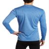 Mizuno Men's Inspire Long Sleeve Blank Tee, Blue, XX-Large view 2