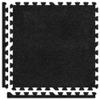 8' x 8' (16 pieces) Charcoal Premium SoftCarpets Interlocking Comfortable Carpet/EVA Foam Rubber view 1