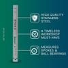 CYCLO WELDTITE Spoke Ruler for Ball Bearings, Spoke & Nipple Measurements - 340 mm view 2