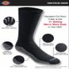 Dickies Men's Dri-tech Original Moisture Control Crew Socks Multipack, Black (6 Pairs), Shoe Size: 6-12, Pack of 6 view 4