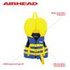 Airhead Infant General All Purpose Life Jacket for Infants under 30lbs, US Coast Guard Approved, Blue view 2