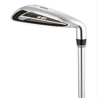 Cleveland CG16i Satin Chrome Irons, Set of 6 (Right Hand, Graphite, Stiff)