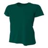 A4 Womens Cooling Performance Crew, Medium, Forest view 1