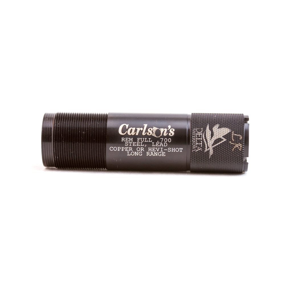 Carlson's Choke Tubes 12 Gauge for Remington [ Long Range | 0.700 Diameter ] Blued Steel | Delta Waterfowl Extended Choke Tube | Made in USA