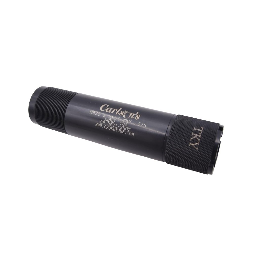 Carlson's Choke Tubes 12 Gauge for Mossberg M835-M935 [ Turkey | 0.675 Diameter ] Blued Steel | Extended Turkey Choke Tube | Made in USA