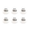 Idena 7440022 - 6 Table Tennis Balls, 3 Star, White view 3