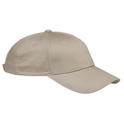 Big Accessories 6-Panel Structured Twill Cap OS KHAKI