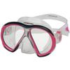 Atomic Sub Frame Medium FIT Scuba Diving Mask for Narrower Faces, Snorkeling, Spearfishing, Free Diving (Clear w/Pink) view 1