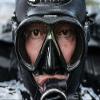 Atomic Sub Frame Medium FIT Scuba Diving Mask for Narrower Faces, Snorkeling, Spearfishing, Free Diving (Clear w/Pink) view 3